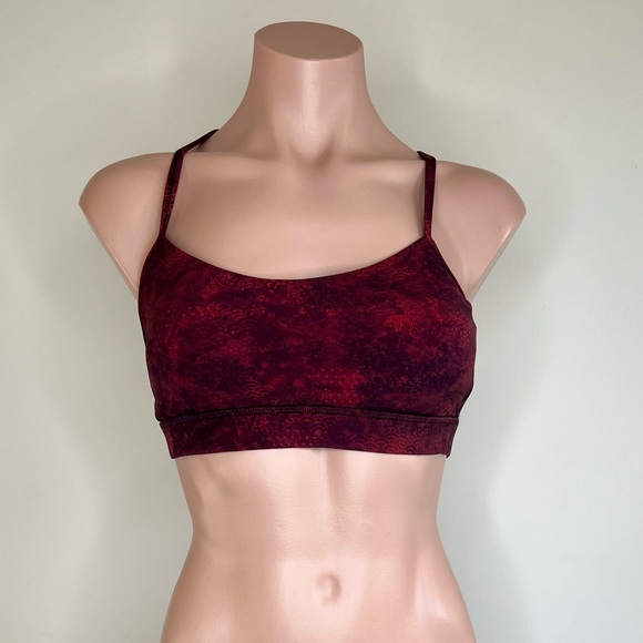 Lululemon Flow Y Bra Nulu Light Medium Support A/C Cups Lunar New Year - Picture 5 of 10